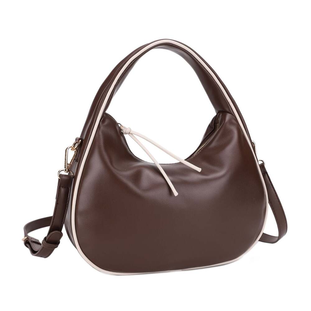 Mali + Lili Anna Sporty Recycled Vegan Leather Crossbody Shoulder Bag‎
